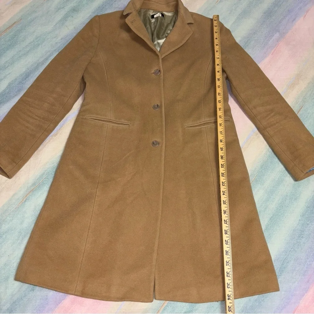 J. Crew Lady Day Coat Camel, Size 8